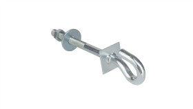 Śruba Hakowa Do Wieszania Uchwytów Odciągowych 16/200Mm Extralink