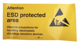 Plakat dot. bezpieczeństwa, Winyl, Angielski RS PRO