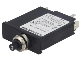 TMF12-211S-4 Wyłącznik nadprądowy Iznam: 4A Uznam: 240VAC 28VDC SPST + SPDT IP40