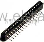 NZIFFB 16R złącze taśmy FFC - 0.25 kątowe 16pin