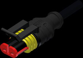 55-00470 Valve connector Superseal, 2-pin, socket