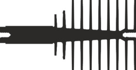 Radiator 100 x 40 x 75mm 2.09K/W