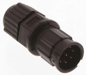 Złącze wielostykowe przemysłowe 8-pinowe Montaż na kablu Wtyczka Amphenol Industrial