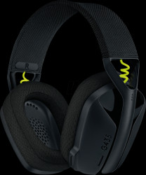 981-001050 Headset, USB, stereo, gaming, G435, black/neon yellow