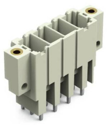 WAGO 831-3604/108-000 Listwa kołkowa, męska, standardowa 831-3604/108-000, piny: 4, 41 A, 24 szt.