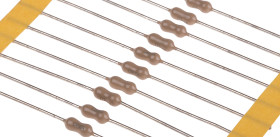 Bezpiecznik nieresetowalny 5A 125V ac/dc RS PRO T Pokrywane epoksydem 50 A przy napięciu 125 V AC/DC