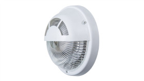 Oprawa Emotion, E27, 60W, Biała-Polipropylen, Klosz Przeźroczysty-Poliwęglan,...