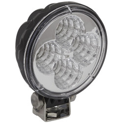 Sealey LED1R Round Work Light with Mounting Bracket 12W LED