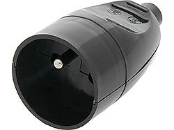 Gniazdo G-2/GN-171/170 poj.z uzie.czarne 9574 P.L.