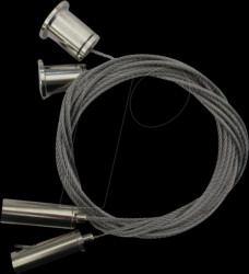 ELED900135 Suspension set for downlights, ceiling mounting