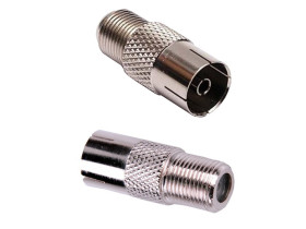 Redukcja F-SAT gniazdo F - gniazdo antenowe TV