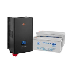 ZESTAW ZASILANIA AWARYJNEGO UPS + 2х AKUMULATOR ŻELOWY 3600VA 2500W 4800Wh