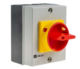 Przełącznik izolacyjny bez bezpiecznika 4-biegunowy 25 A 11 kW 3-fazowy IP65