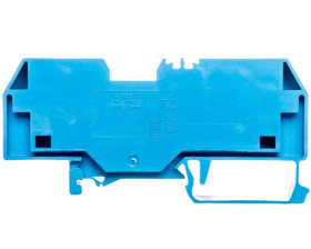 Złączka szynowa 2-przewodowa 16mm2 niebieska 283-904