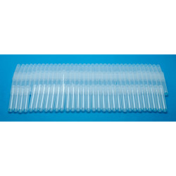 Medline Ultra Clear Polypropylene Tubes 12x75mm, - Pack of 100
