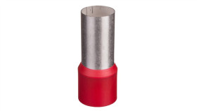 Końcówka Tulejkowa Izolowana Ti 95Mm2/25Mm Czerwona Cynowana Ti95l25x25 /25Szt./