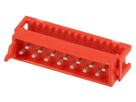 Micro-MaTch wtyk męskie 14-pin IDC na taśmę Układ 2x7 1,27mm 1-215083-4