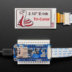 Adafruit eInk Feather Friend with 32KB SRAM