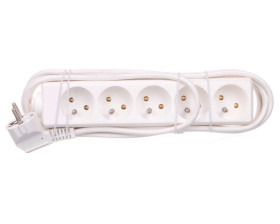 Przedłużacz 5 gniazd z/u 3m EPR 5x2PZ 3m