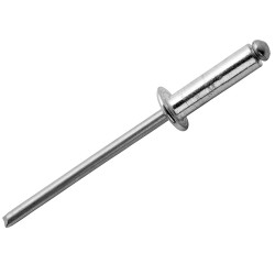 Rapid 5000382 Standard Aluminium Rivets 4.8 x 16mm Bag of 100
