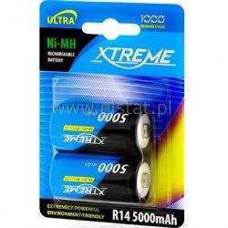 Akum. R14 Ni-MH 5000mAh XTREME - kpl