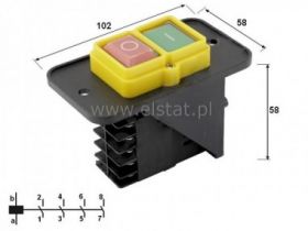 Wył. elektromag. 3F DZ-07 c:400V 12A 10p
