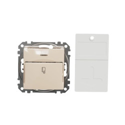 Łącznik hotelowy, beżowy, Sedna Design i Elements SDD112121