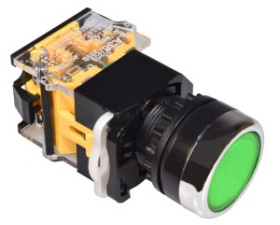 Przełącznik LA38 B.P. bist. zielony