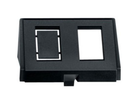 MERTEN Akcesoria wypustu kablowego adapter dwa złącza Modular Jack MTN464398 SCHNEIDER ELECTRIC