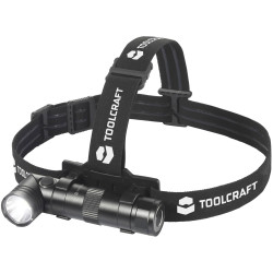 Toolcraft TO-7838469 SMD LED Rechargeable Headlamp 2000 lm USB-C&#xAE;
