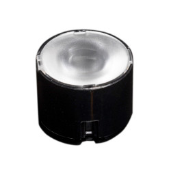 Soczewka LED szerokokątna, kąt widzenia 40° Bezbarwny Metakrylan polimetylu (PMMA) Kopuła, Ledil, seria: LEILA