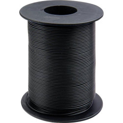Donau 119-11 Strand 1x0.14mm&#xB2; Black 100m Plastic Insulated Wire
