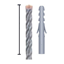 Alpen 0081500900100 Hammer Drill Bit 9mm 160mm SDS-Plus Low Vibration