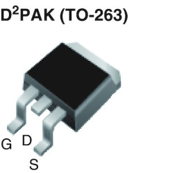 MOSFET N-kanałowy 4,4 A D2PAK (TO-263) 800 V SMD 1.3 Ω