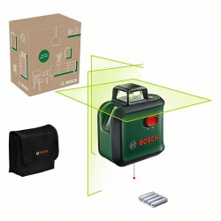 Laser krzyżowy Bosch Home and Garden AdvancedLevel 360 0603663BZ0 Maksymalny zasięg: 12 m