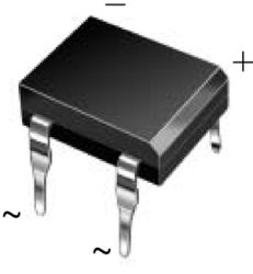 B250C800DM Glass Passivated Single-Phase Bridge Rectifier