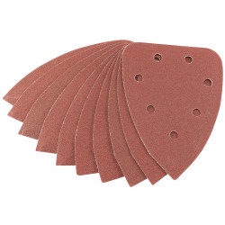 Draper 92331 120G Aluminium Oxide Sanding Sheets (141 x 141 x 98mm)