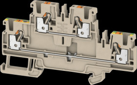 1547640000 Through terminal Klippon® Connect, A-Series beige