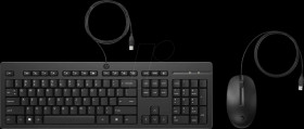 286J4AA#ABD Keyboard/mouse combination, USB, black