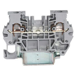 Blok zacisków przelotowych RS PRO poziomy: 1 24 → 10AWGsprężynowa 32A 1 kV