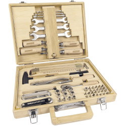 Br&#xFC;der Mannesmann M29003 Tool Box with 75 Versatile Tools