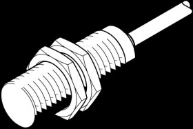 553548 Inductive proximity switch, 5 mm, connection cable, 2.5 m