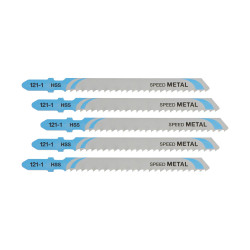 TShank HSS Jigsaw Blade Metal 5 Pack