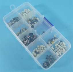 ZESTAW TACT SWITCH 250szt