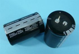 2200uF/250V SN 35x55 85° JAM ELKO