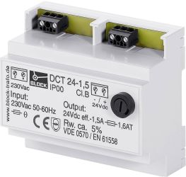 BLOCK DCT 24-2,5 Nieregulowany zasilacz DC 24 V/DC 2.5 A 60 W Ilość wyjść:1 x Content 1 szt.