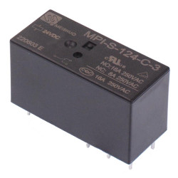 24V High Power PCB Relay 16A SPDT MPI-S-124-C-3