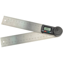 Br&#xFC;der Mannesmann M81220 Goniometer 200x200mm 360&#xB0; Digital Angle Meter