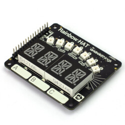 Rainbow Hat czujniki + LED - nakładka dla Raspberry Pi