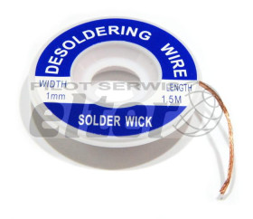 Plecionka do odsysania cyny 1,5m 1,0mm